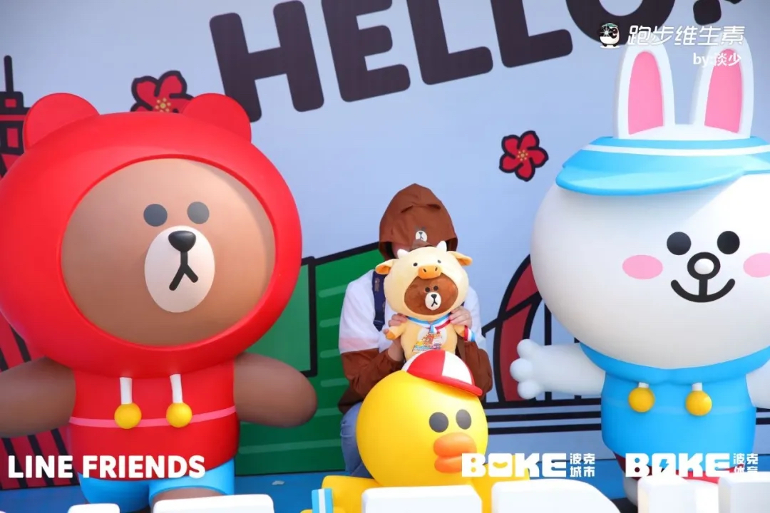 LINE FRIENDS RUN花城歡樂跑活動策劃燃爆羊城，更有IP形象加持