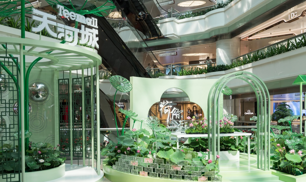 廣州天河城26周年全真荷花主題展覽活動策劃打造了一片新奇的消暑之地 - 第6張 - 會展活動策劃CCASY.COM 廣州天河城26周年全真荷花主題展覽活動策劃打造了一片新奇的消暑之地 - 第6張