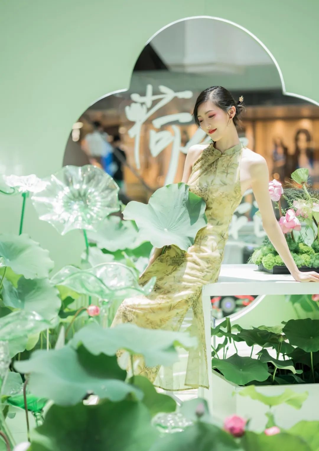 廣州天河城26周年全真荷花主題展覽活動策劃打造了一片新奇的消暑之地 - 第8張 - 會展活動策劃CCASY.COM 廣州天河城26周年全真荷花主題展覽活動策劃打造了一片新奇的消暑之地 - 第8張